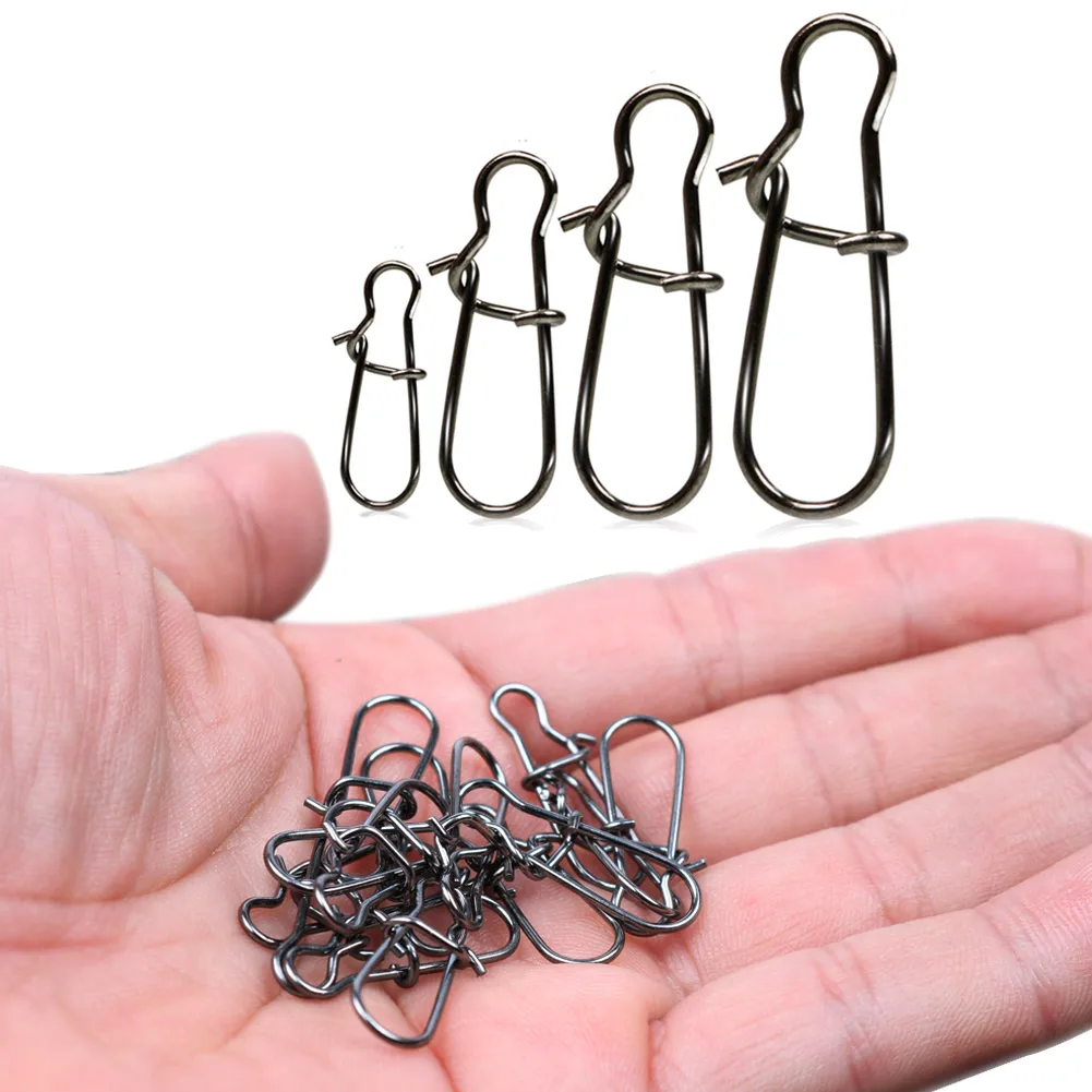 Pin giratorio Luer de acero inoxidable para pesca con enclavamiento - imagen 3