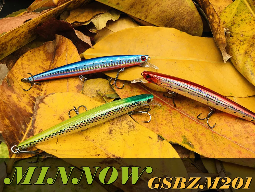 Jerkbait wobbler verde azul detalle frontal