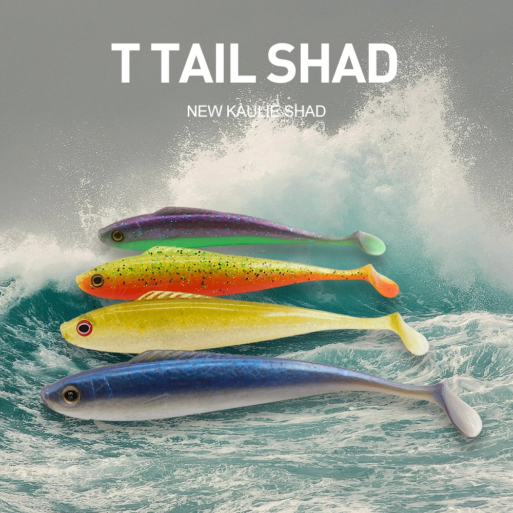 ESFISHING Señuelos de Pesca nuevo Kauli Shad 135mm 160mm cebo suave aparejos Swimbait Isca Artificial Wobbler Bass - imagen 2