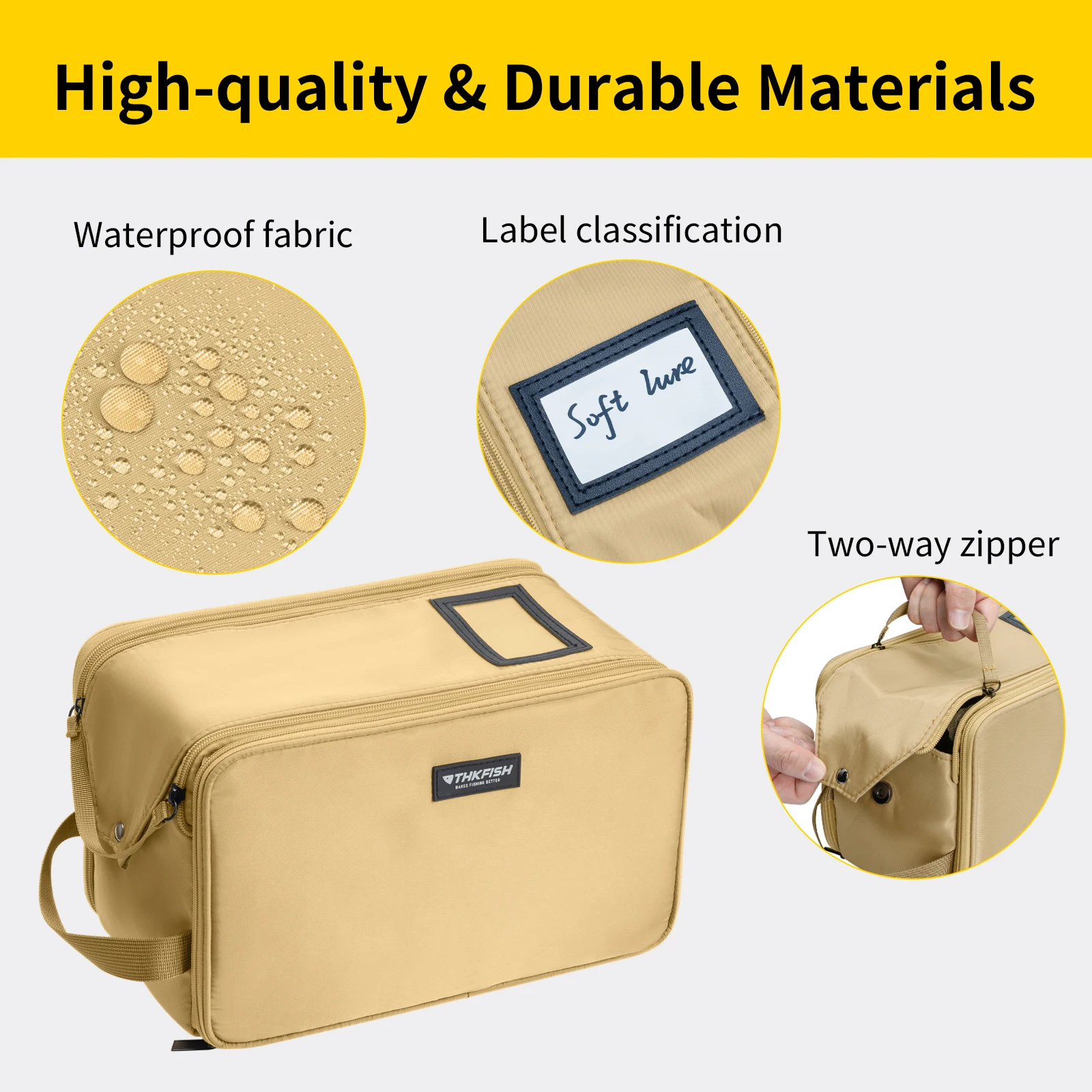 Bolsa Señuelos THKFISH – Impermeable, portátil y gran capacidad - imagen 4