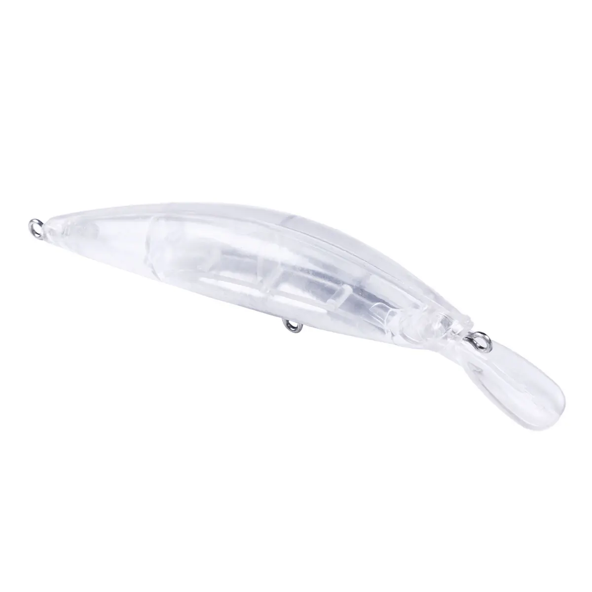 Señuelo de pesca de pececillos en blanco sumergido, cebo duro de plástico Artificial, aparejos de pesca sin pintar, Jerkbait wobbler, 10,5 cm - imagen 2