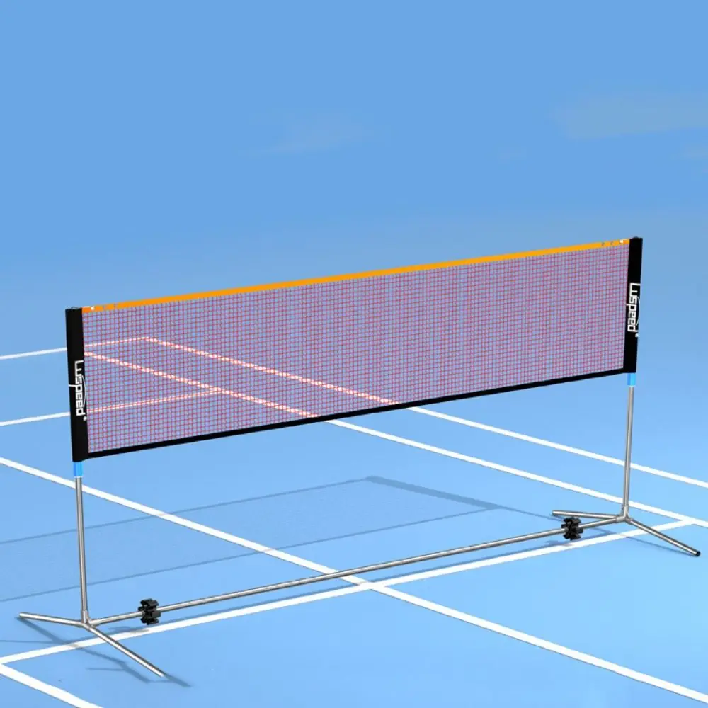 Red estándar portátil para bádminton y tenis, red de tenis estándar de 3,1 metros, malla fina, equipo deportivo Simple, escuela - imagen 4