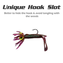 PRO BEROS Swimbait ultraligero para trucha - Señuelo agua dulce