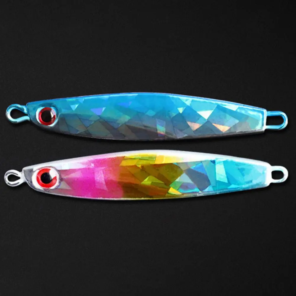 Cebos de pesca aerodinámicos, 21g/7,2 cm, 3D ojos, raya reflectante, Jigging, señuelo, suministros de pesca - imagen 4