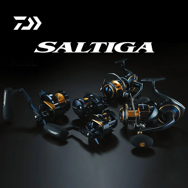 Carrete de pesca Original DAIWA 2025 SALTIGA 300L/300H para mano izquierda 6,3: 1 420g 10kg ATD Drag MAGSEALED carrete de Jigging para barco de agua salada - imagen 2
