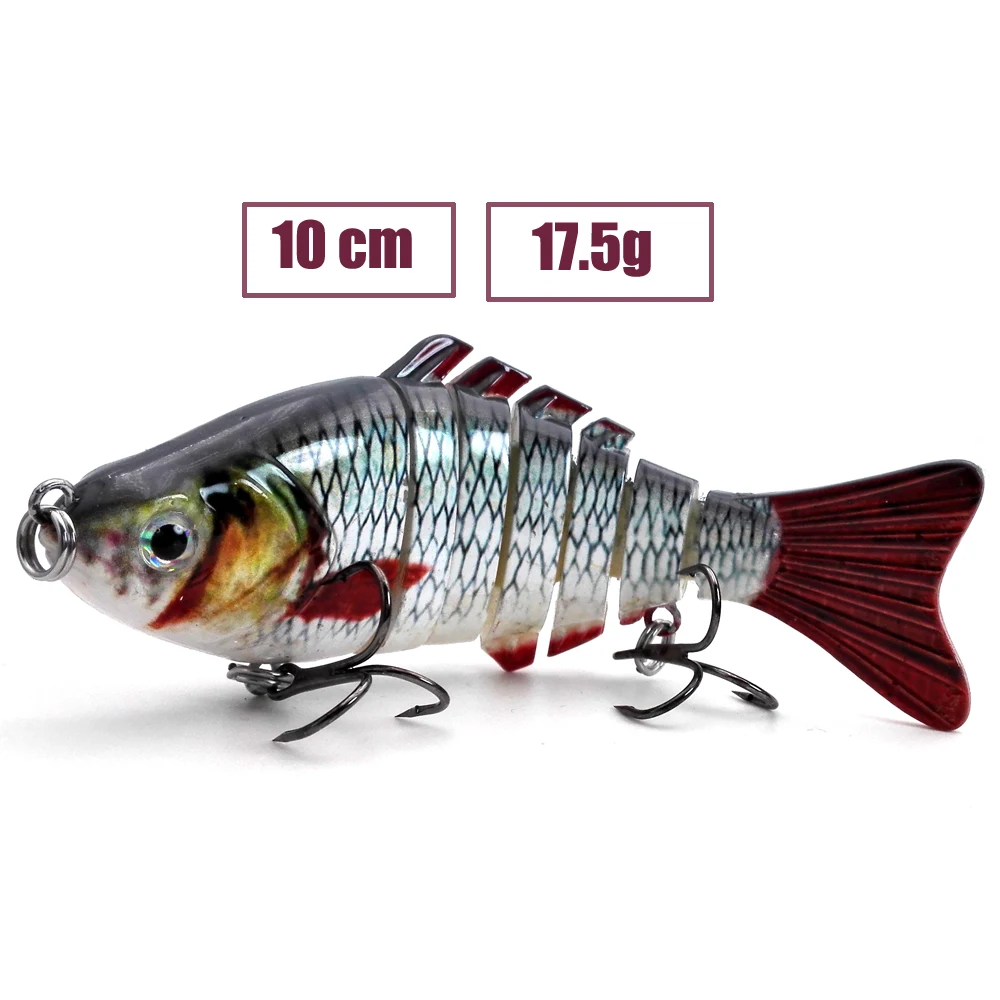 Este señuelo de pesca mide 10 cm de longitud y pesa 17