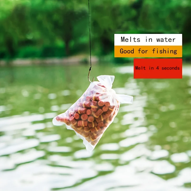 Malla soluble para pesca en kayak - Disuelve lentamente con cebo vivo