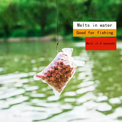 Malla soluble para pesca en kayak - Disuelve lentamente con cebo vivo