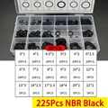 225Pcs NBR Black