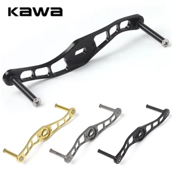 Kawa-mango de carrete de pesca, mano de aleación de aluminio sin perilla para Da/Abu/Shi, tamaño del agujero de Baitcasting 7*4/8*5mm de longitud 105/100/95mm DIY