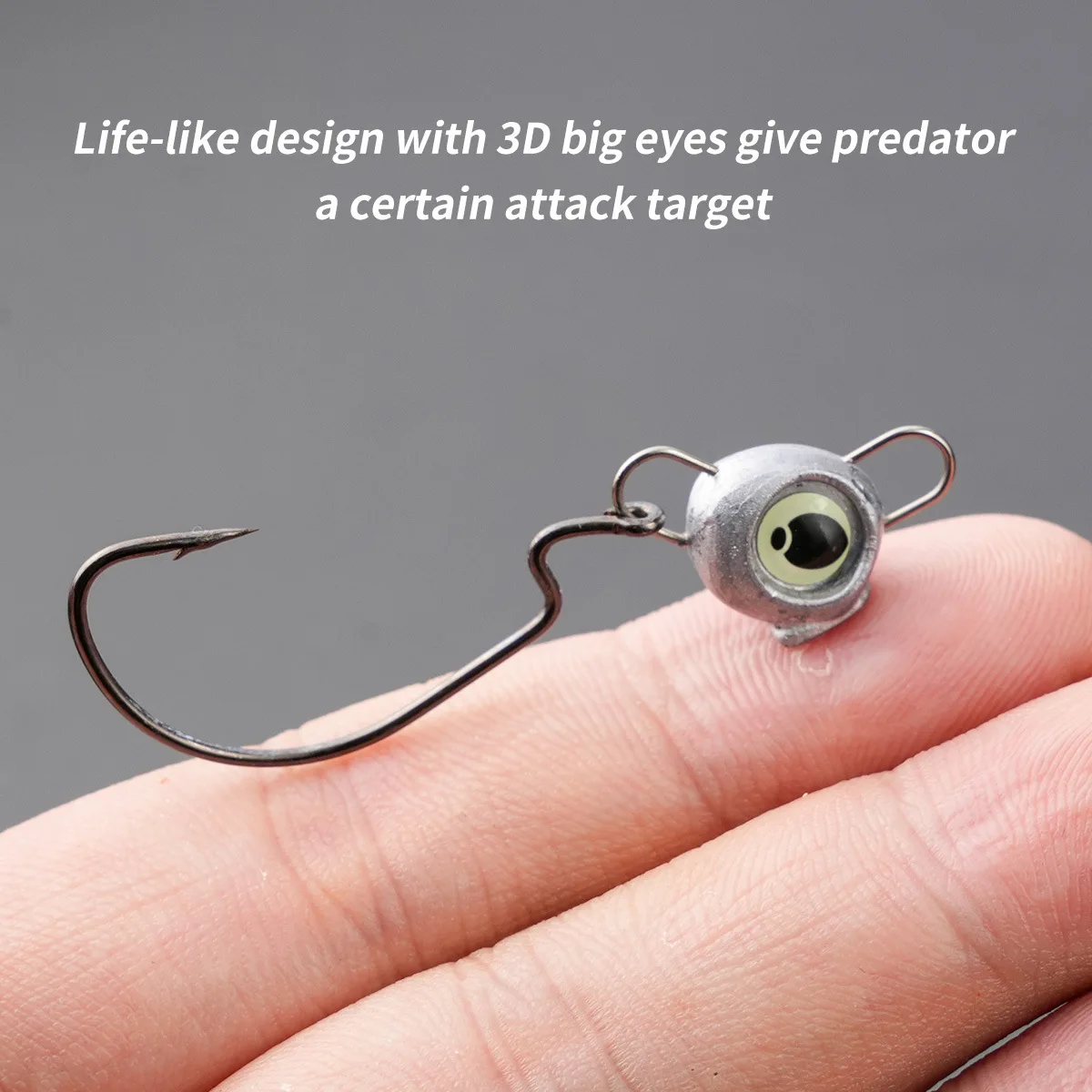 10 Uds TeStar 5 uds 3,5g 5g 7g 10g cabezal de plantilla oscilante cabeza de anzuelo de pesca para aparejos de pesca de Texas accesorios de aparejos de plantilla de columpio - imagen 3