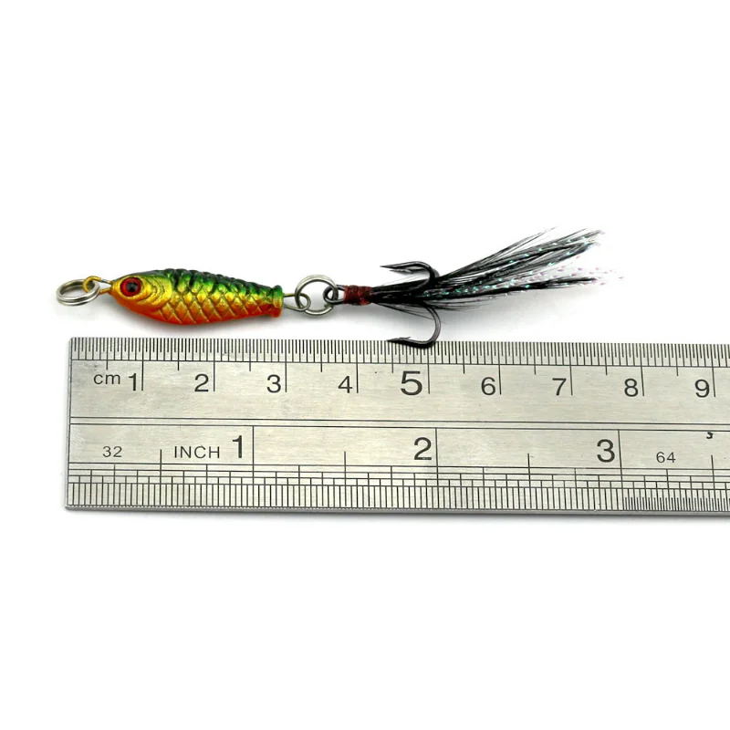 Mini señuelo de pesca que se hunde con lápiz, 4g, 2,5 cm, accesorios de aparejos de pesca, Señuelos de agua salada, señuelos artificiales, aparejos de cebo duro - imagen 4