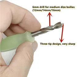 Taladro inoxidable – Para bolas de corcho cebo Corer Fit pesca carpa