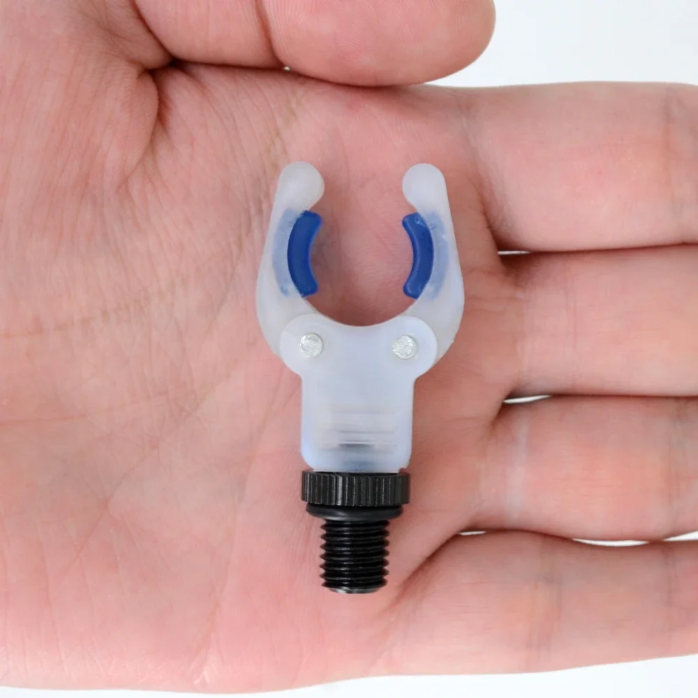 Hirisi 4 Uds. Soporte para caña de pescar de carpa, soporte para caña a tope, pinza fluorescente para pesca, barra de zumbido AC144, accesorios de pesca - imagen 2