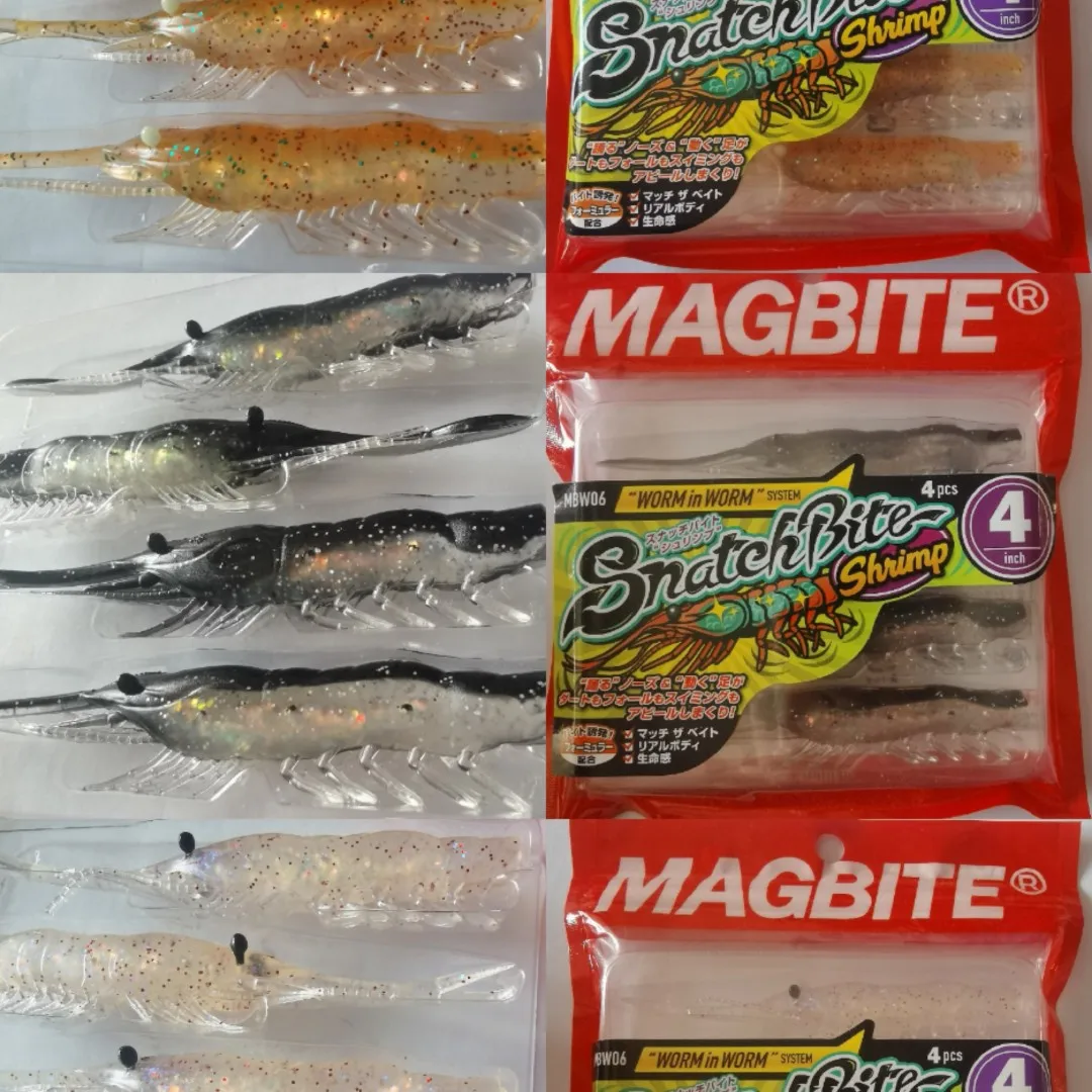 Señuelo Vinilo Camarón MBW06 para Pesca de Mar - imagen 2