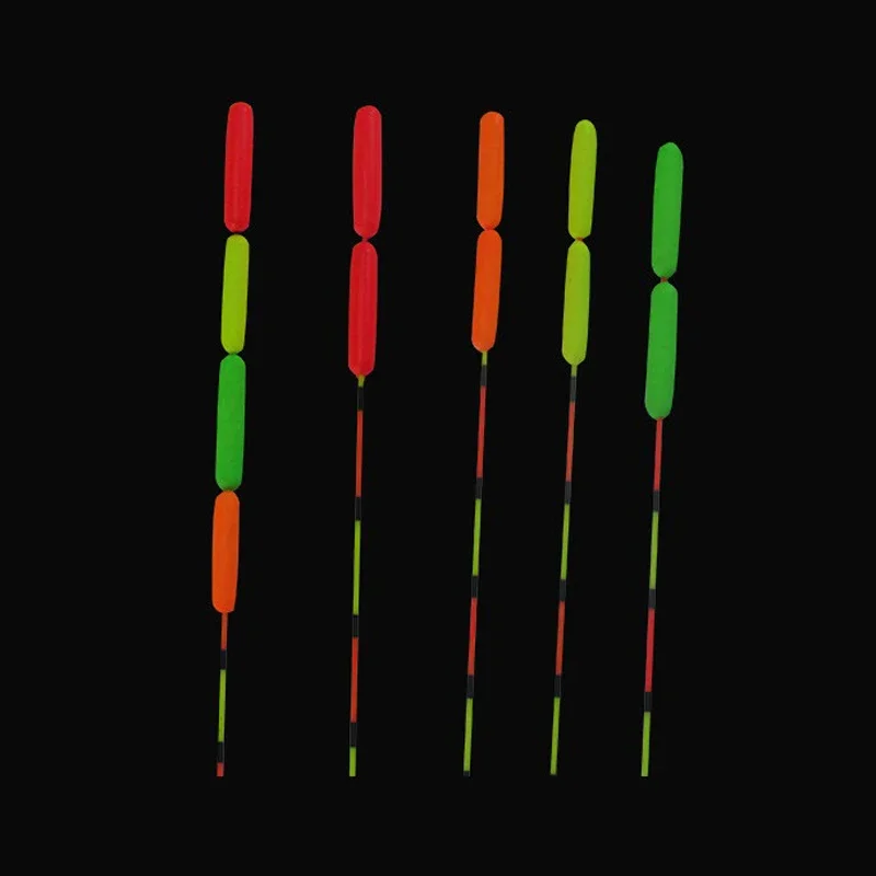 Aorace 10 unids/pack flotador de pesca Bobber espuma flotante indicador ovalado accesorios para peces aparejos - imagen 3