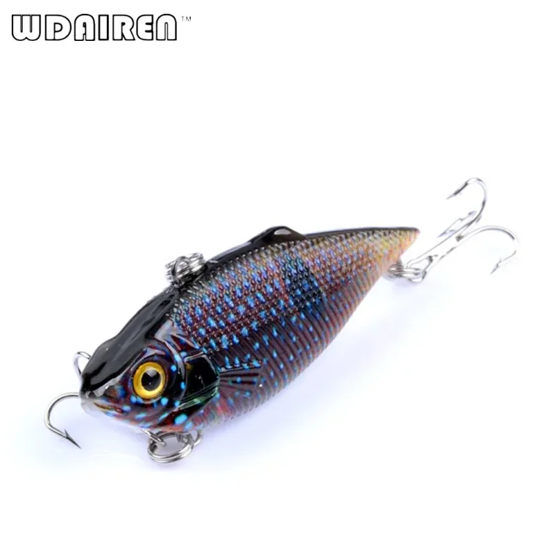 Señuelo de pesca VIB hundido, 6,5 cm, 7,5g, Wobbler de vibración, cebo duro Artificial realista, señuelos de hielo, aparejos de pesca, 1 ud. - imagen 4