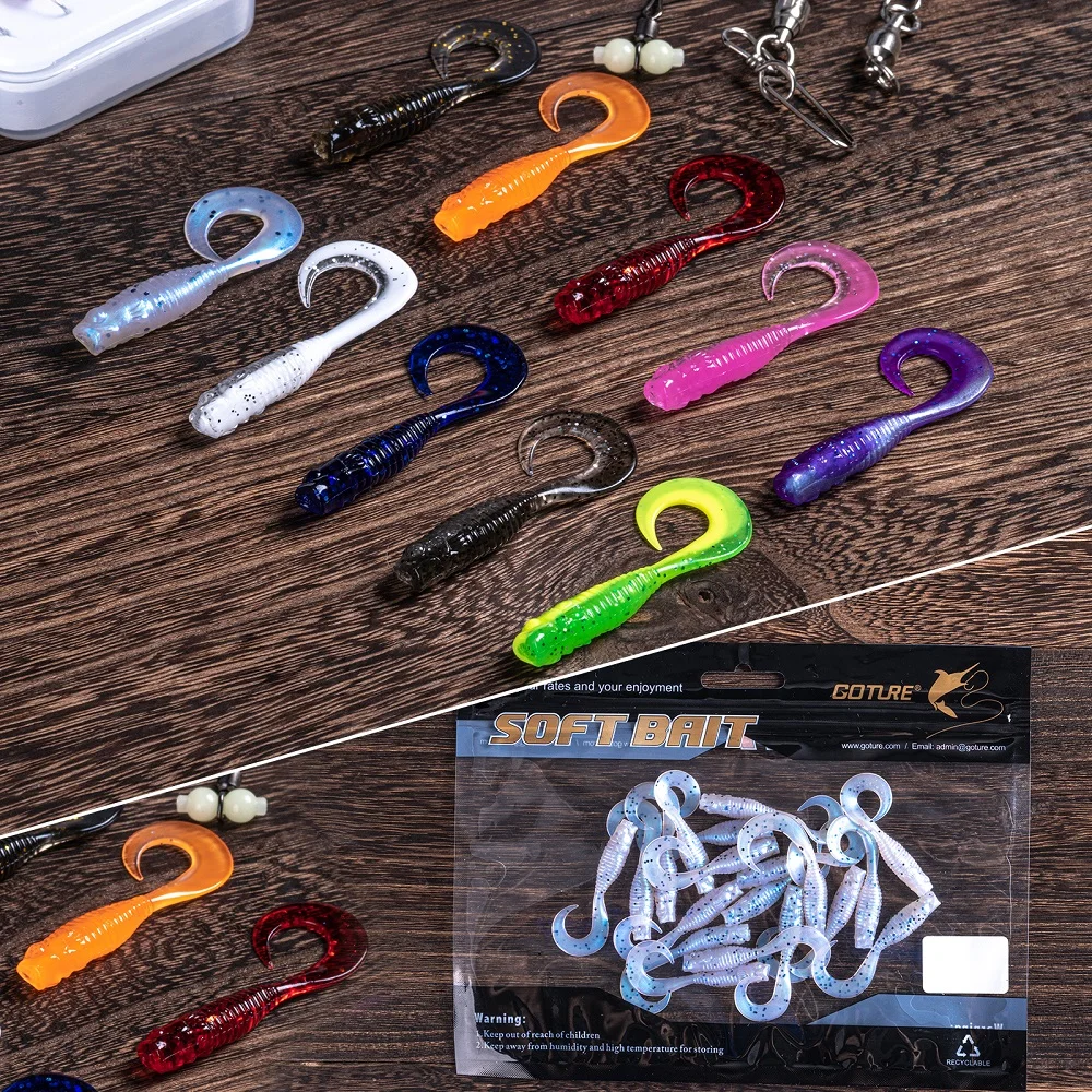 Goture Swimbait señuelo blando wobbler cola vibratoria - imagen 2