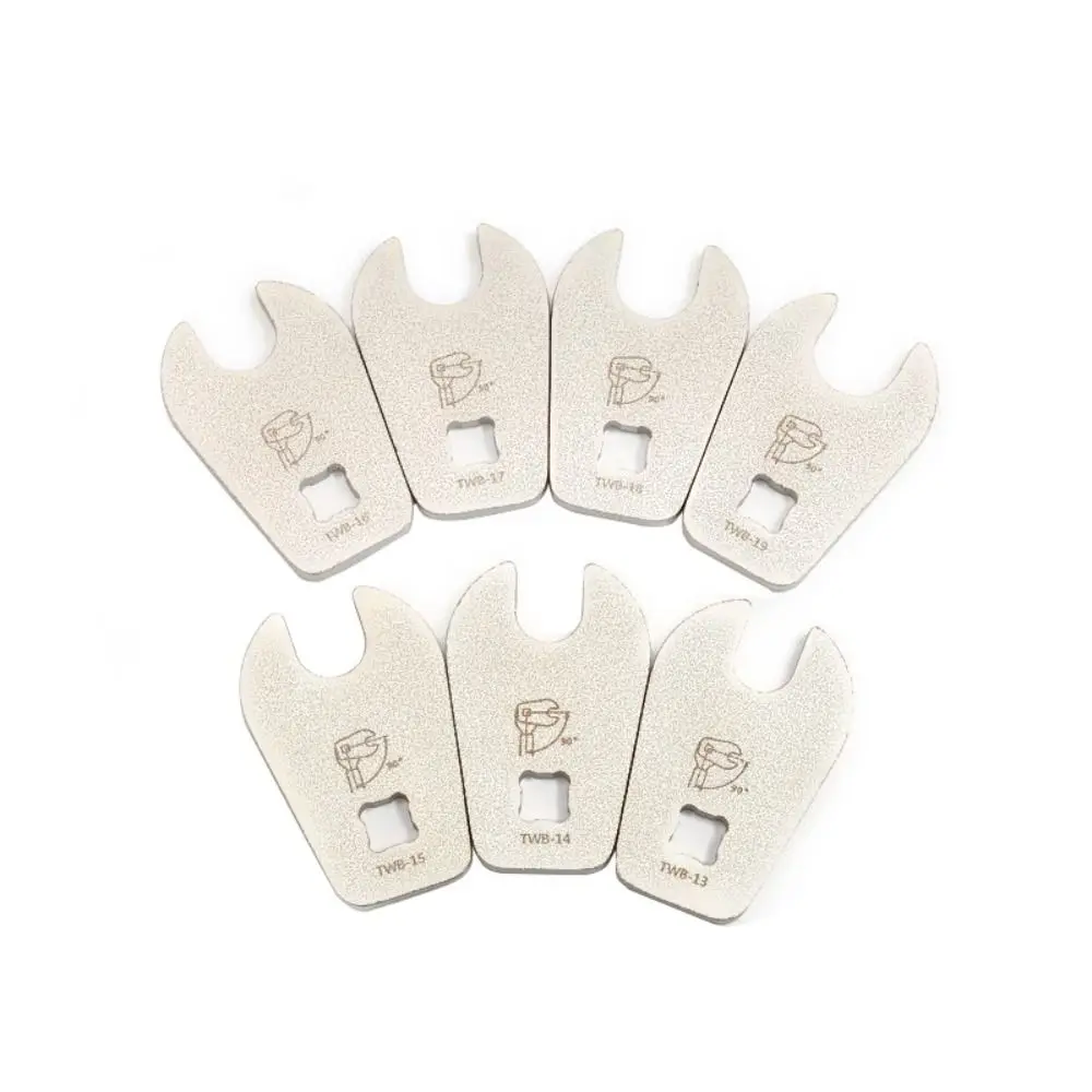 Llave dinamométrica de acero para bicicleta, cabezal de llave de trinquete de Twb13-19 plateada, herramientas mecánicas, herramienta manual, extensión de trinquete - imagen 2