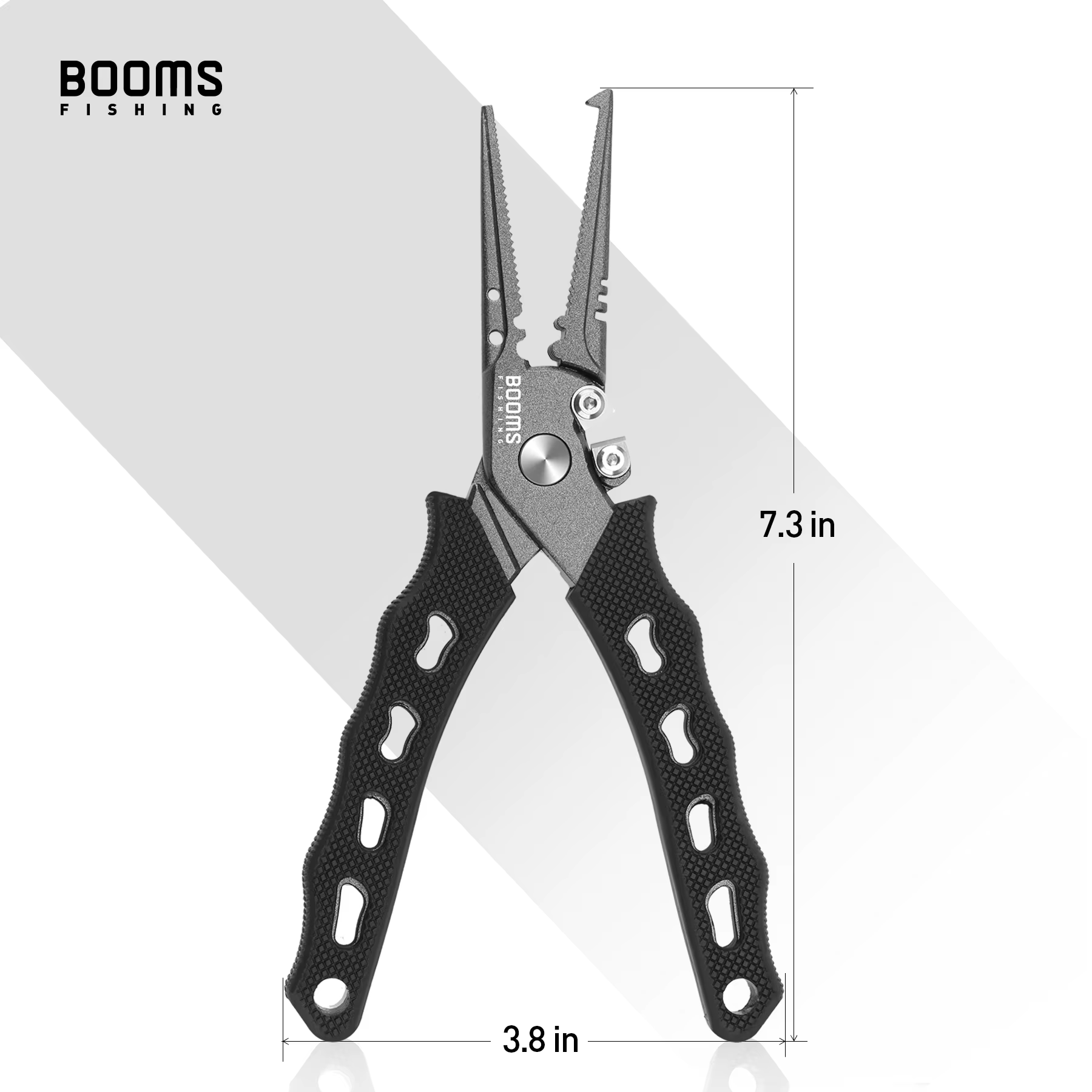 Alicates Booms Fishing F07 acero inoxidable cortador de anzuelos - imagen 5