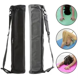 Bolsa de Yoga portátil impermeable, bolso de hombro de lona gruesa, bolsa de almacenamiento, estera de Yoga a prueba de herrumbre, bolsa de transporte para ejercicio