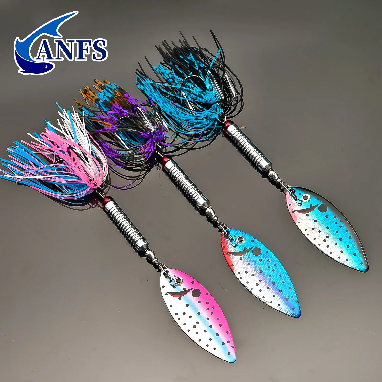 ANFS 1pc 30g/1.05oz Mosky Pike Spinner - Señuelo de pesca de metal pesado diseñado para atrapar peces grandes - imagen 2