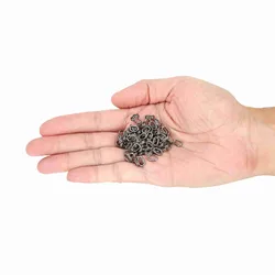 Anillos de pesca acero inoxidable ovalados – Accesorios a presión