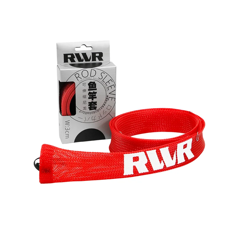 RVVR-funda de protección para caña de pescar, aparejos de pesca ajustables de 180CM-229CM, soporte para caña de pescar, cubierta de nailon - imagen 2