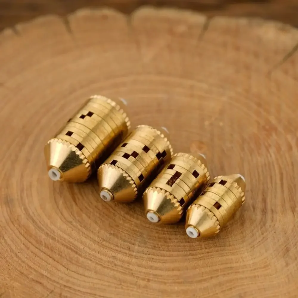 6 uds 2024 plomo extraíble conector de gancho de peso pesas de plomo de cobre peso adicional plomo de pesca aparejos de pesca de caída - imagen 2