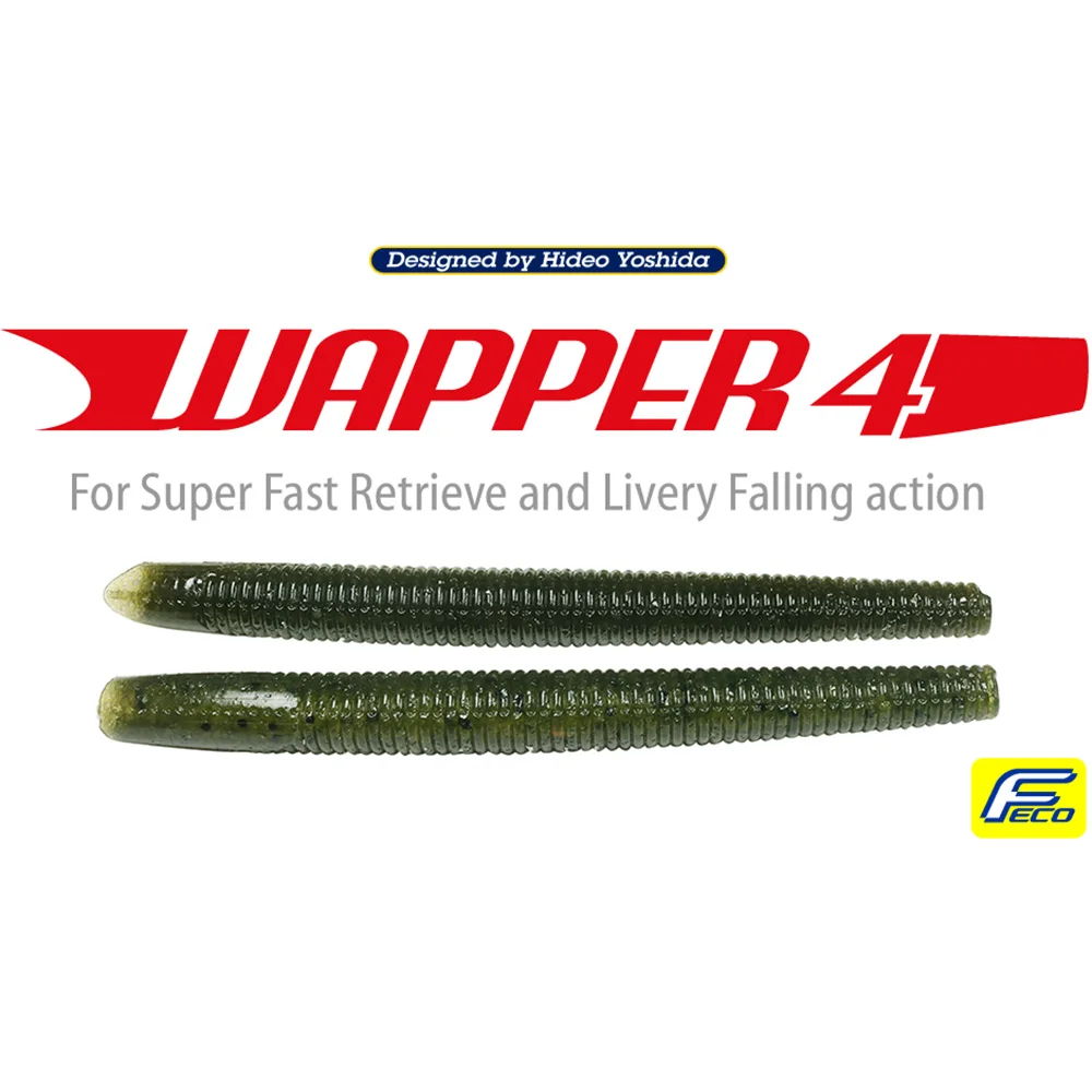 HIDEUP Escapist WAPPER Respuesta de búsqueda rápida Cebo suave Bang Bang Agua hundida Sin plomo Sistema de agua Texas - imagen 2