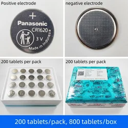 Pila CR1620 Panasonic de 3V para mandos, relojes y balanzas