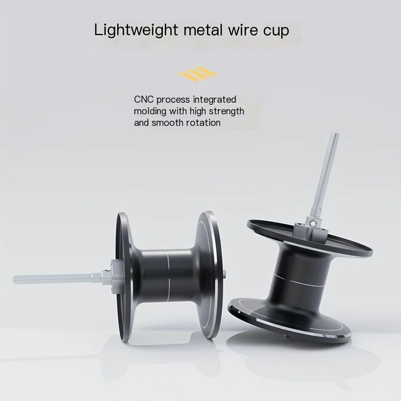 BILLINGS AT Series, relación de engranaje 7,2:1, rodamiento de bolas 5 + 1, arrastre máximo de 18 libras, carrete de Baitcasting, para agua dulce y salada - imagen 4