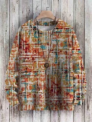 Jersey de pesca retro 3D con murciélagos – unisex invierno