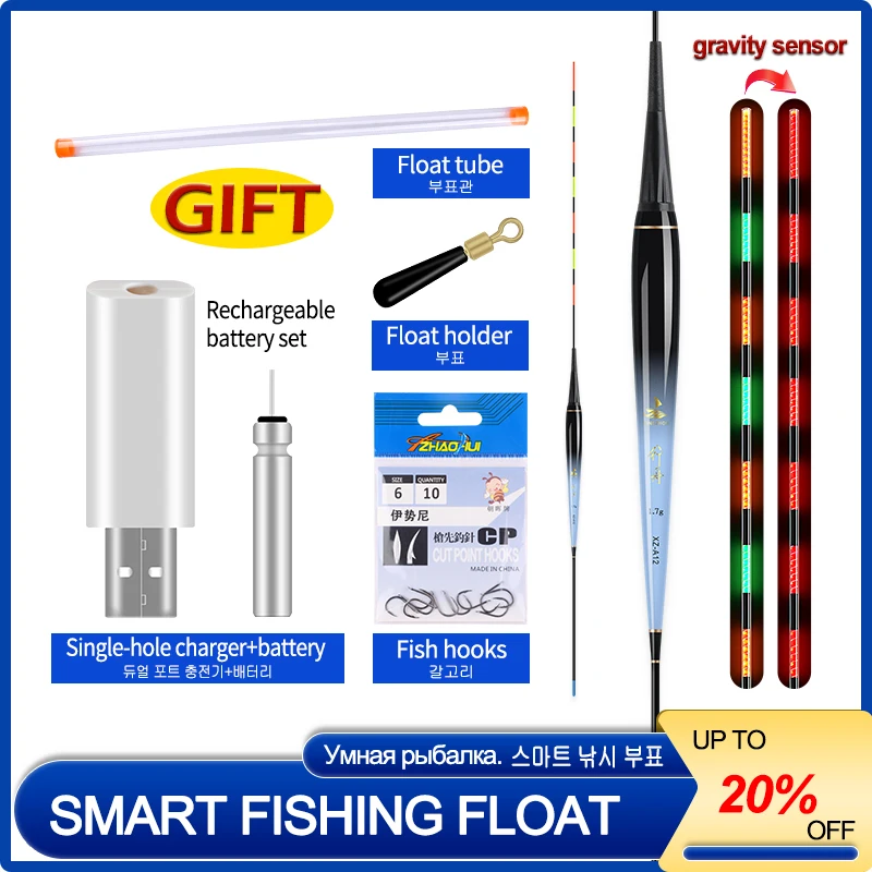Boya Luminosa Recargable USB – Cambio de Color para Pesca Nocturna