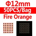 12mm fir orange 50pc