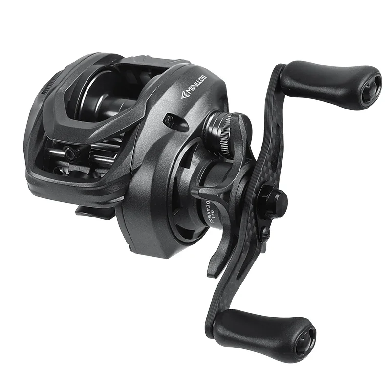 Mavllos Resolute Light Carrete Baitcasting 7.1:1 con freno magnético