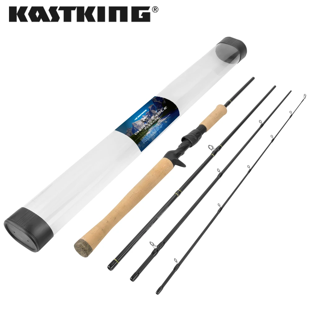 Experimente la emoción de la pesca con nuestro conjunto de cañas de kastking versátil y duradera