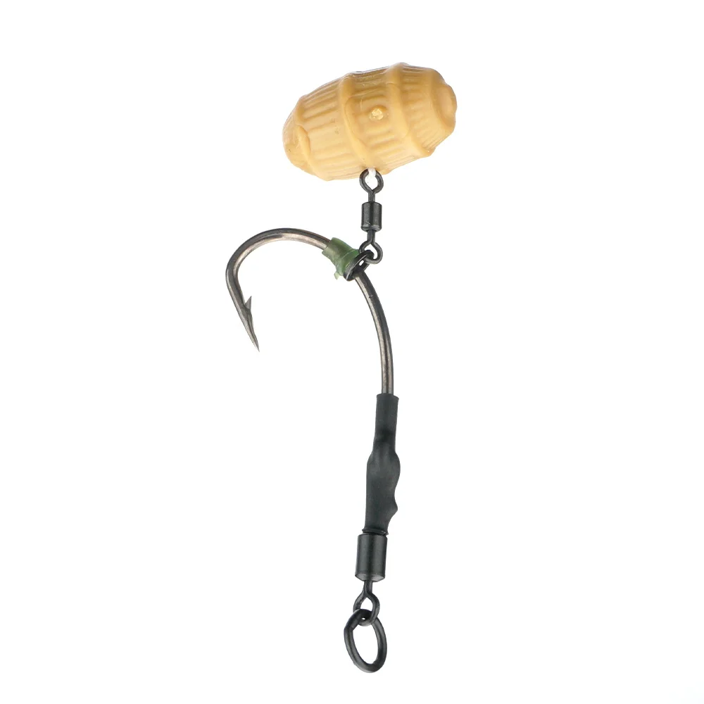 Hirisi Señuelos Flotantes Nuez Tigre para Carpa Talla S/L - imagen 3