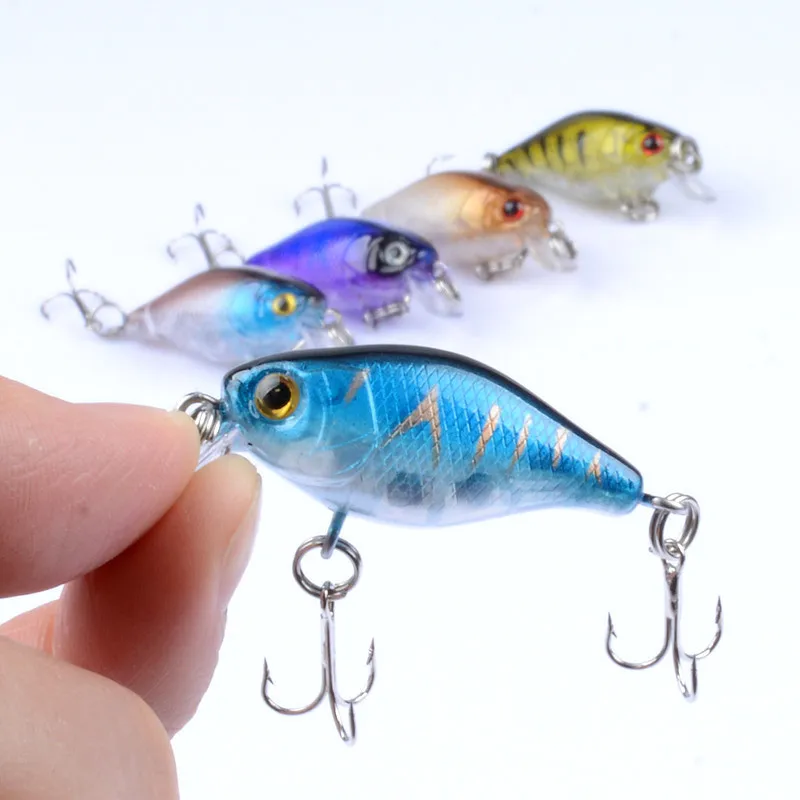 Señuelo de Luya Rock, equipo de pesca biónico flotante, poco gordo, 4,3 CM/4,3G, 5 colores - imagen 4