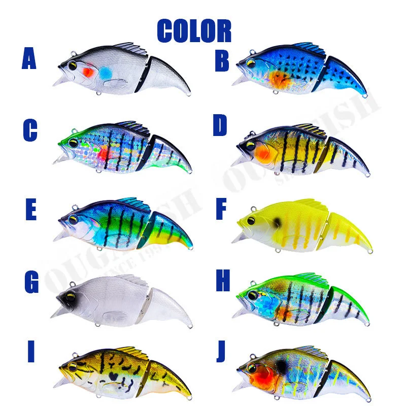 Señuelo de pesca de 75mm, cebo duro con vibración VIB de 13g, Wobblers, Swimbaits para perca, Lucio, Crankbaits, señuelo duro Artificial que se hunde - imagen 2