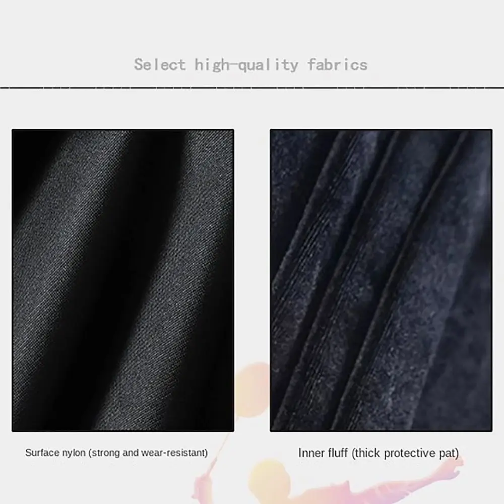 Bolsa de almacenamiento de raqueta de bádminton esponjosa gruesa, resistente al desgaste, suministros deportivos, cubierta protectora, bolsa de raqueta de gran capacidad - imagen 2