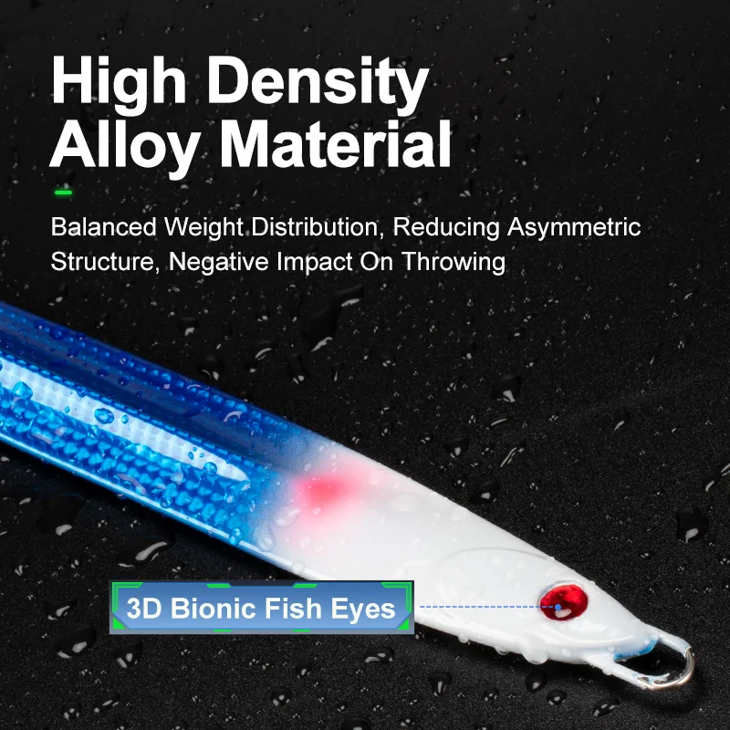 OBSESSION J107 señuelo de pesca de Jigging rápido de Metal 160g 200g 300g 400g señuelo de pesca de Metal de agua salada cebo duro Artificial de orilla - imagen 5