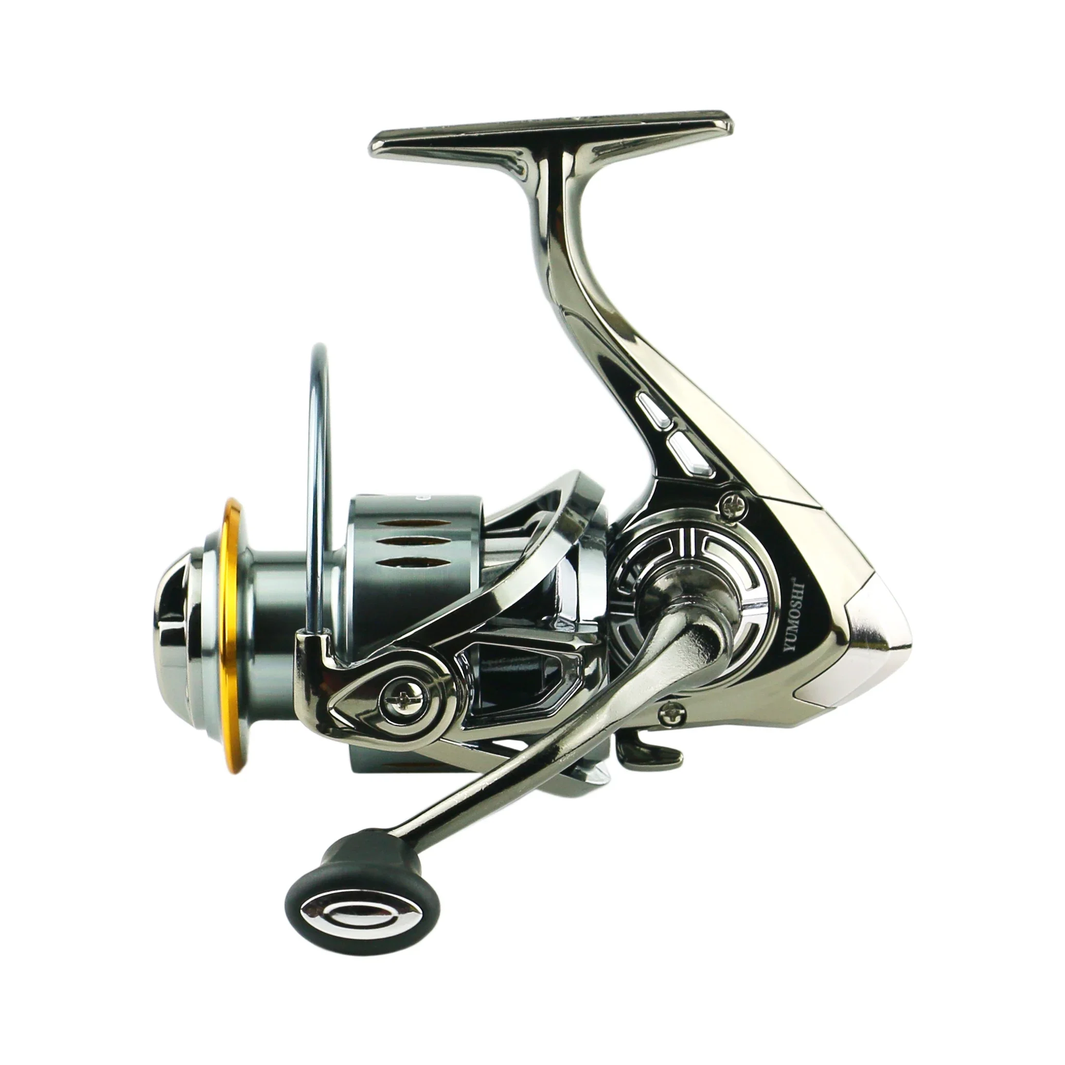 Carretes giratorios para pesca de agua dulce y salada, carretes ultraligeros con marco de Metal, suaves y resistentes, alta velocidad - imagen 4