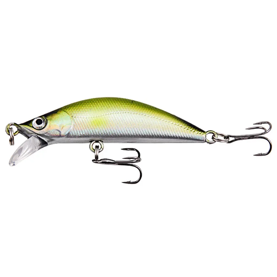 1 Uds. Señuelos de pesca Crankbaits de pececillo que se hunden, cebos duros, Wobblers artificiales para Lucio, Trolling, lubina, aparejos de pesca de carpa Swimbait - imagen 5