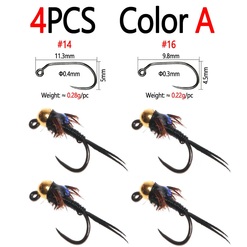 4pcs Color A