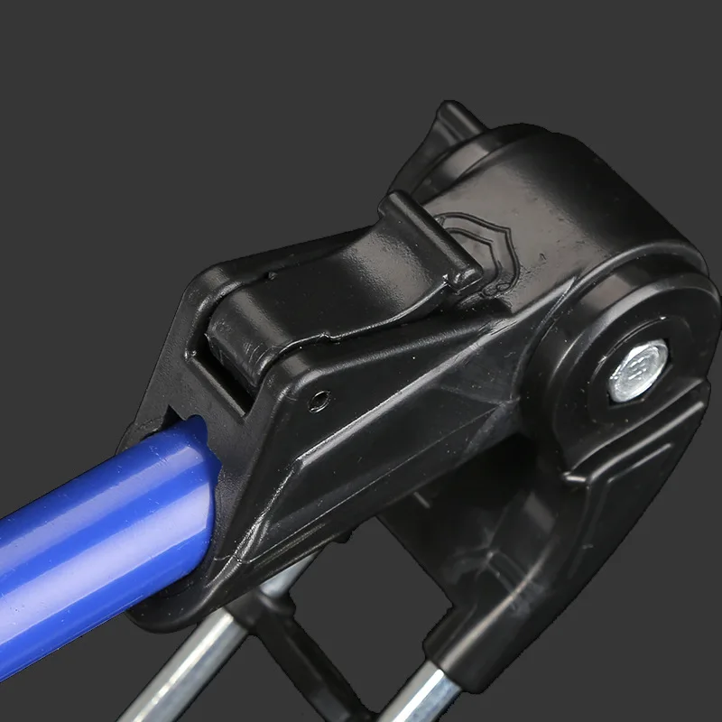 1,7 m/2,1 m/2,4 m nuevo soporte de caña de pescar de contracción gruesa de acero inoxidable accesorios de pesca de doble uso herramienta al aire libre - imagen 4