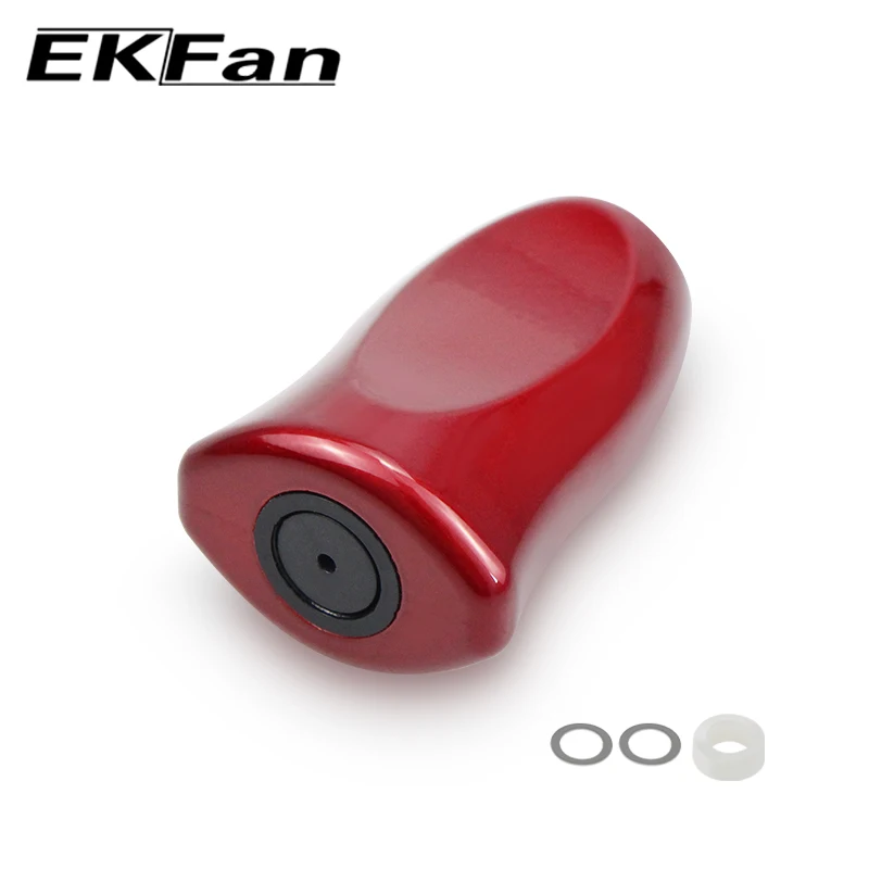 Perilla de Gel de sílice EKFan para carretes de pesca Baitcasting de silicona DAIWA, componente de mango, accesorio de equipo de aparejos de pesca DIY - imagen 4