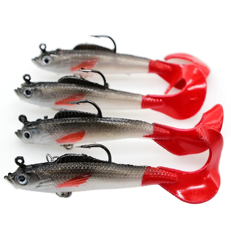 Señuelo blando Dronchocerus 10cm – Vinilo para pesca deportiva - imagen 4