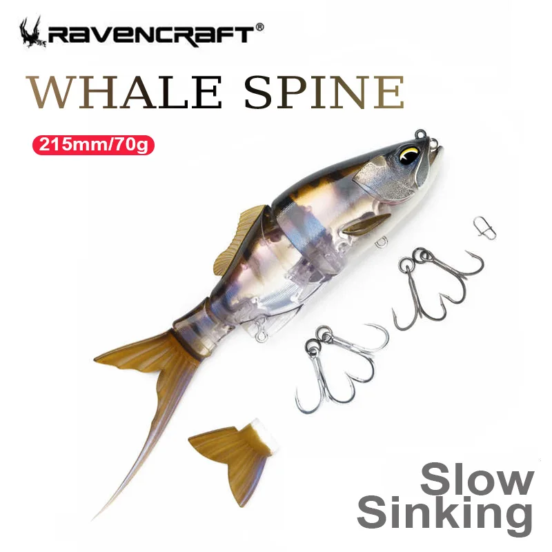 RAVENCRAFT señuelo duro hundimiento lento para pesca de superficie