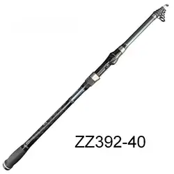 ZZ392 ZZ392-30 H ZZ392-40 XH 2,4 m 2,7 m 3m 3,3 m 3,6 m caña de pescar punta de fibra de carbono 1,9mm carga máxima 4500g 30-270 30-300 30-330 30-360